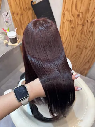 カラー 梅田/韓国ヘア/ 似合わせ/わかな🍓のヘアスタイル