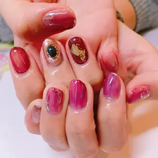 ネイル La neige* yuki 🥯🍑のネイルデザイン