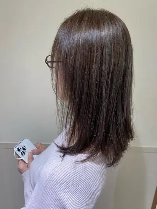 セミロング 🐺ウルフ/レイヤー 似合わせ‎🤍沙羅のヘアスタイル