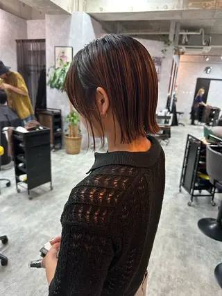 ショート C’LD hair  produce /シールドヘア所属・モテ髪/ボブ/ショー ト/アダチフウトのヘアスタイル