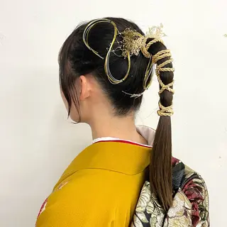 ヘアアレンジ 山田 里美のヘアスタイル