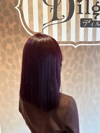 セミロング カラー Dilga wasse   ディルガ ワッセ所属・ディルガ ワッセのヘアスタイル