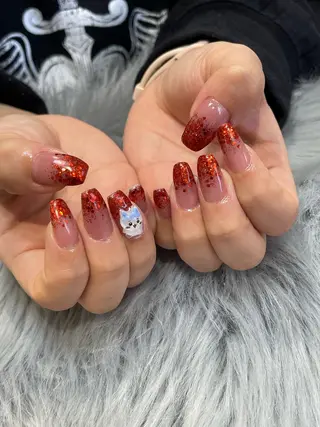 ネイル RICO NAIL所属・RICO Nail パーツつけ放題🌈のネイルデザイン