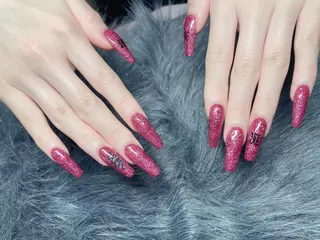 セミロング ネイル 《LB》ラブリエ Nail&eyeのマツエク・マツパデザイン