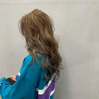 ロング カラー N/デザインカラー 🌿ナギのヘアスタイル