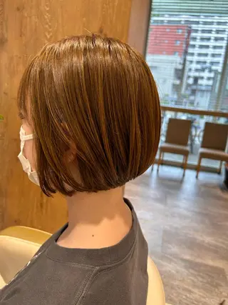 ショート カラー 畑山 竜也のヘアスタイル