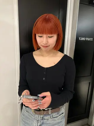 ミディアム カラー yurika☁️ 似合わせ｜レイヤーのヘアスタイル