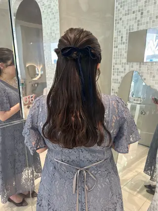 ロング ヘアアレンジ 透明感カラー🫧 nanohaのヘアスタイル