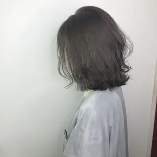 ミディアム ＨＩ ROのヘアスタイル
