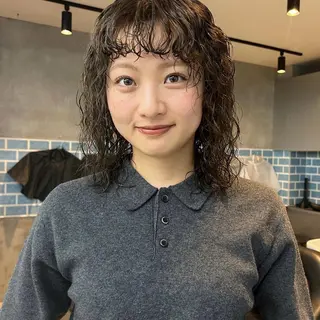 セミロング カラー おぐらみゆう 🍎ボブ/ショートのヘアスタイル