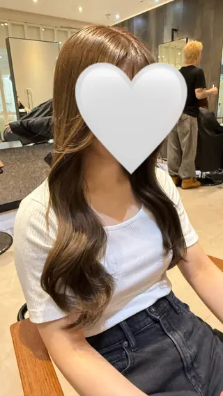 ロング 韓国ヘア🇰🇷/ みずき/レイヤーのヘアスタイル