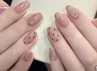 ネイル By moonネイル 🌷ワンホン/韓国風のネイルデザイン