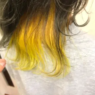 ミディアム カラー ヨシダ トオルのヘアスタイル