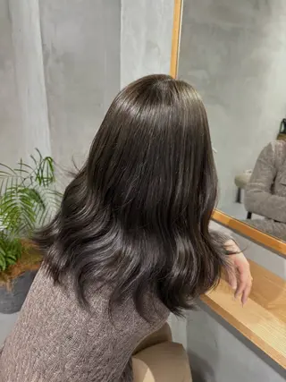 カラー LiL HAIR＆SMILE　住吉店所属・湯浅 慈園のヘアスタイル