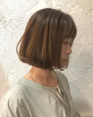 ショート 江原 彩華のヘアスタイル