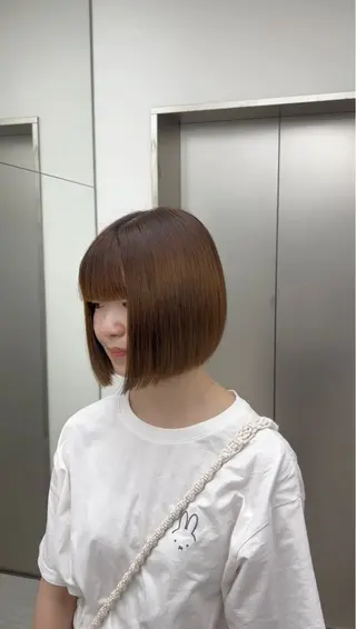 ミディアム ボブ特化 似合わせヘア/かずきのヘアスタイル