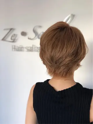ショート Ze・seal所属・ze sealのヘアスタイル