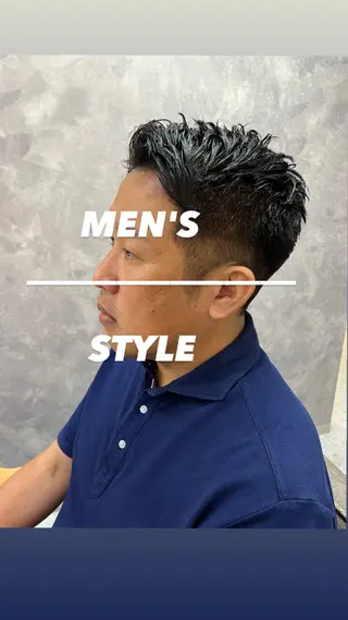 メンズ 大人女性ぼかし メンズ強化🦙平作のヘアスタイル