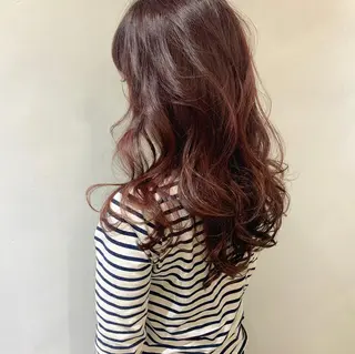ロング カラー ヘアアレンジ Aloa透明感ヘア ♡kanami♡のヘアスタイル
