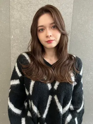 ロング Misaki /ボブ/縮毛矯正のヘアスタイル