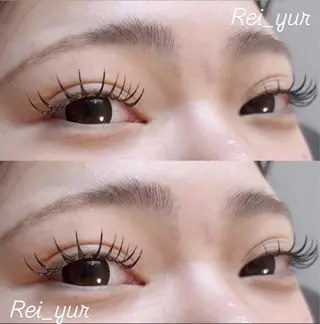 マツエク・マツパ yur茶屋町【ユル】 Reiのマツエク・マツパデザイン