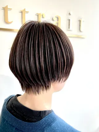 ショート カラー attraitANNEX所属・🌿attrait ANNEX個室サロンのヘアスタイル