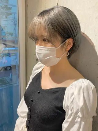 ショート カラー SALOWIN表参道店所属・マンツーマン×半個室 まちだきょうすけのヘアスタイル