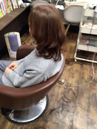 ミディアム 香川 裕基のヘアスタイル