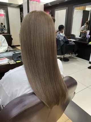 カラー hina☺︎ 髪質改善/ストレートのヘアスタイル