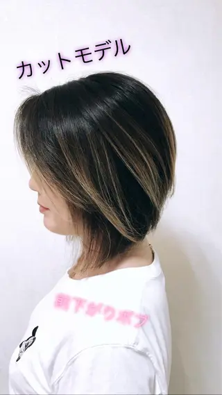 ショート 山本 咲貴のヘアスタイル