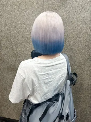 ミディアム カラー ハイトーンカラー ⭐️NAZUNAのヘアスタイル