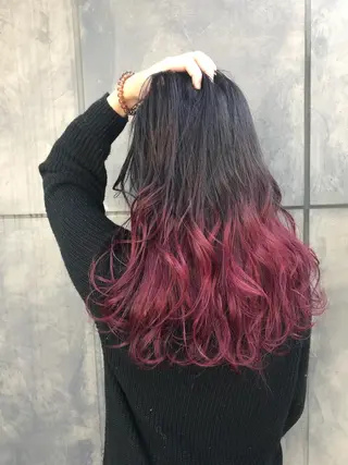 ロング No1韓国風レイヤー &カチモリ✨ /サキのヘアスタイル