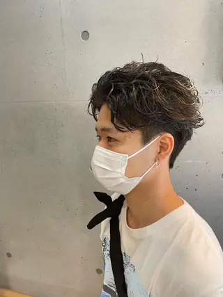 ショート カラー パーマ メンズ 🔥メンズ超特化🔥 青木海斗のヘアスタイル