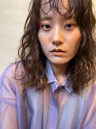 ミディアム 🔥メンズカット/ パーマ/西田有輝🔥のヘアスタイル