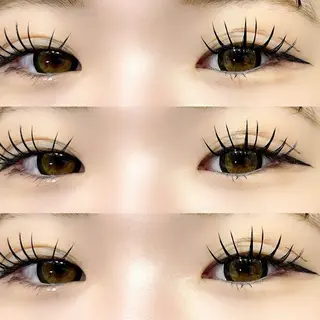 マツエク・マツパ MAQUM𖤐 Satsumiのマツエク・マツパデザイン