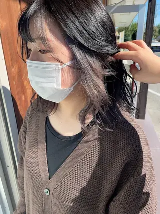 カラー 嶋岡 乃愛のヘアスタイル