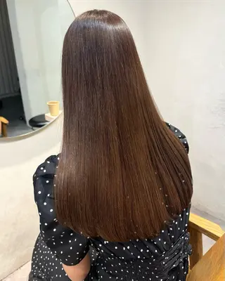 ロング カラー roka所属・ayaka♡ 柔らかカラーのヘアスタイル