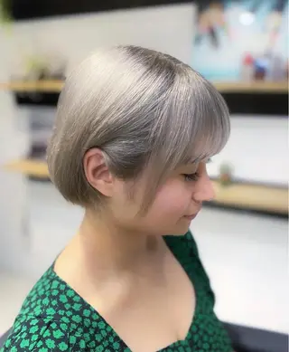 ショート ✂︎神カット&カラー 韓国風パーマ黒田ダイのヘアスタイル