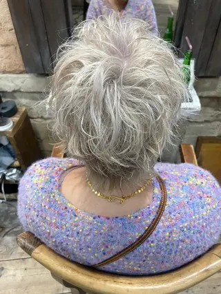 ショート カラー 抜け感🦖似合わせ カット/izumiのヘアスタイル