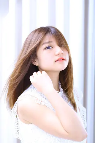 ロング 【韓国風／艶髪】 モテヘア/Ayanoのヘアスタイル