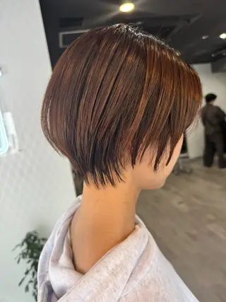 ショート ハイライト/髪質改善 ans/黒木 和大のヘアスタイル