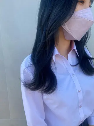 セミロング カラー 🦄Rena 🦄のヘアスタイル