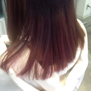 セミロング 榎園 由美のヘアスタイル