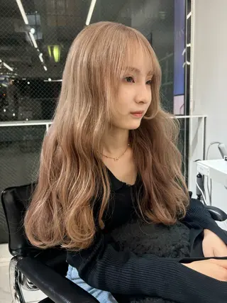 ロング カラー 🩶大人韓国ヘア 渋谷/Satsukiのヘアスタイル