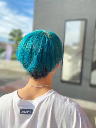 カラー メンズ 姫路アンメリーアン ダンのヘアスタイル