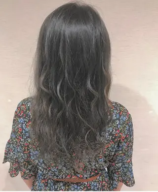 ロング カラー 韓国ヘア/耳ツボジュ エリー♡ayumuのヘアスタイル