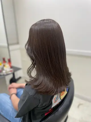 ミディアム 🤍韓国トレンド ヘア🤍miku🤍のヘアスタイル