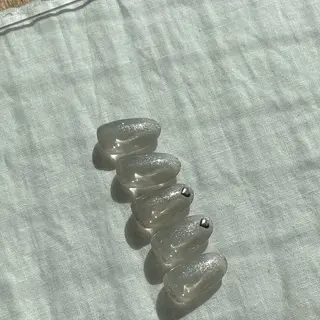 ネイル ざんねん負け犬ちゃん 南堀江のネイルデザイン