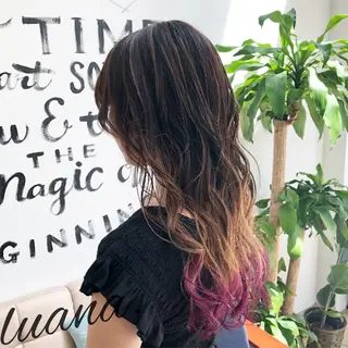 ロング エクステ・髪質改善・ ブリーチ・吉田大介のヘアスタイル