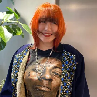 ショート カラー 花香竜太/エクステ /ハイトーンカラーのヘアスタイル